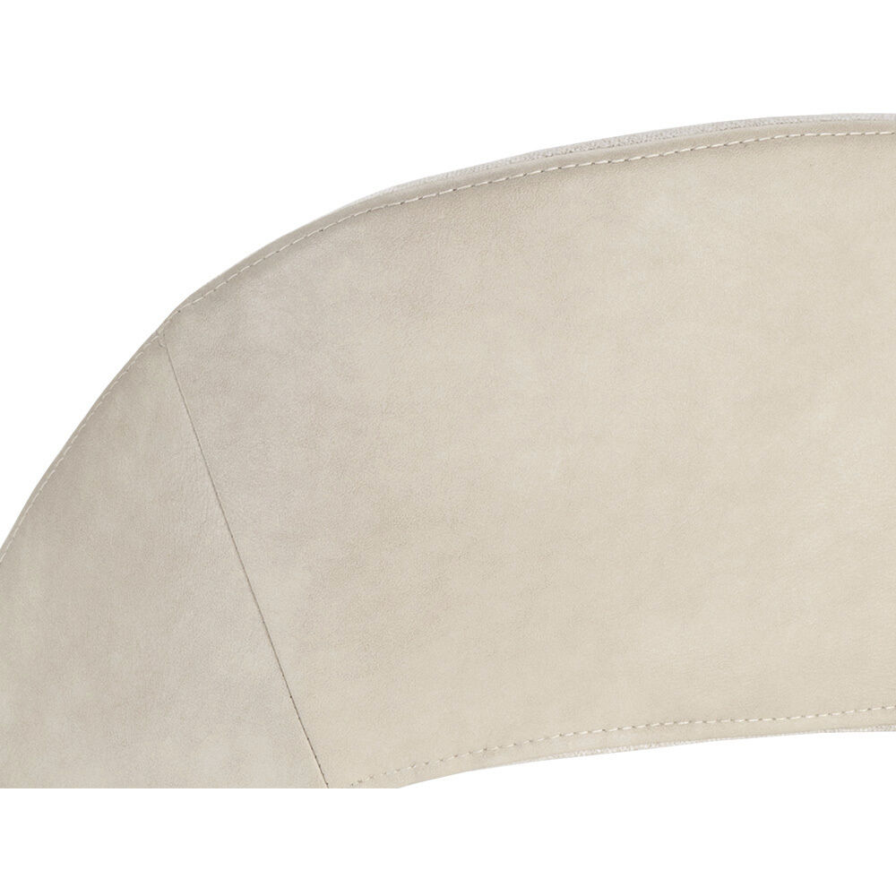 Monae 36.5 inch Bravo Cream / Polo Club Muslin Counter Stool